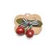 2 Pcs Vintage Cherry Bow Hair Clips for Girls - Elegant Holiday Hair Accessories - Buy Online on GoSupps.com