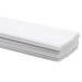 Premium Crepe Paper Party Streamers 21 Assorted Colors Large 20" x 3.2Ft. Per Sheet for DIY Flowers Crafts Gift Wrapping Box Birthday Wedding Party Drop Decoration Supply (White)
