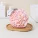 kekafu Bath Ball Soft Bath Brushes Body Shower Shower Pink
