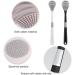 4-Piece Tongue Cleaner Set | Double-Sided Tongue Scraper & Brush - Soft & Effective Tongue Cleaning - Buy Online on GoSupps.com