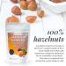 powbab Hazelnut Powder - 100% USA Grown Roasted Hazelnut Meal Flour for Baking - Gluten Free (5.5 Oz) - Buy Online on GoSupps.com
