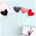 Warmhm 10pcs Valentines Day Food Picks Engagement Cake Toppers Valentine Day Food Picks Christmas Cupcake Topper Proposal Cake Toppers Valentine Day Party Supplies Heart Love Fruit Baby - Buy Online on GoSupps.com