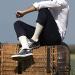 Mobile phone sock for compression stockings Fast Linen Men CL2 t3 N black