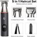 USB Rechargeable Cordless Lithium-Ion Professional Portable Hair four Clipper Grooming Hair Head Beard Body Facial Steel Trimmer Shaver Hair Cutting Haircut Kit Precision for Men Kids Adults Wet & Dry - Buy Online on GoSupps.com