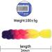 Ombre Braiding Hair Extensions - 6 Pack 24 Inch Pre-Stretched High Temperature Synthetic Hair (C39) | International Shipping - Buy Online on GoSupps.com