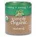 Simply Organic Ground Nutmeg, Certified Organic | 0.53 oz | Myristica fragrans Houtt. 1