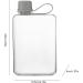 Bouteille D'eau Plate Bouteille D'eau Carr e | Bouteilles D'eau M mo Carr es De 500 Ml - Bouteille D'eau D' t Anti-fuite Bouteille Froide Fine Bouteille D'eau De Sport Pour La Randonn e L'escalad Gray - Buy Online on GoSupps.com