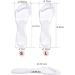 2 Pairs Gel Arch Support Insoles for Flip Flops & Thong Sandals - Pain Relief Cushions - Self-Adhesive L/XL Clear - Buy Online on GoSupps.com
