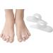 Pedimend Silicone Gel Claw Toe Corrector (1PAIR - 2PCS) - Hammer Toe Pads - Toe Separator for Overlapping Toes - Straighten Bent Toes - Unisex - One Size Fits Most Feet - Foot Care Single Finger Toe Separator