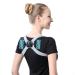 CHILIKI Posture Corrector and Trainer with Intelligent Sensor Vibration Reminder to Keep a Health Body Posture - Adjustable Upper Back Brace for Men  Women and Kids(Universal)