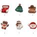 xbiez Christmas Style Santa/Tree/Snowflake/Shoes/Snowman Pattern Hair Claw Delicate Ladies Taking Photo Braids Hair Claw NewChristmas stockin - Buy Online on GoSupps.com