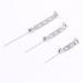 Rustark 120Pcs Silver Pin Back Clasp Brooch Set for Badge Crafts and Jewelry Making - 3 Sizes (Small/Medium/Large) - Buy Online on GoSupps.com