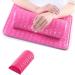 Pu Leather Nail Armrest Nail Pillow Hand Rest Detachable Manicure Hand Pillow Cushion Nail Art Accessories Tool for Nails Tech Rose Red - Buy Online on GoSupps.com