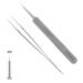 MUZE Professional Facial Milia Removal and Whitehead Pointed Tweezers - Precision Sharp Needle Nose Tool for Blackhead  Pimple Popper & Fat Particles Remover - Zit and Pimple Acne Removal
