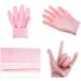 Pinkiou Moisturizing Gloves for Dry Hands | Cotton Silicone Gel Inside | Overnight Hand Treatment | Softening and Moisturizing | Pink - Buy Online on GoSupps.com