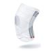 Knee Brace with Side Stabilizers - Professional Compression Sleeve for Men & Women | XL White for Workout Running & Fitness - Buy Online on GoSupps.com