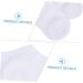 minkissy Ladies Socks 1 Pair Protective Socks Feet s Humidor Gel Moisture Socks for Dry Feet Ventilate Heel Socks Dry Feet Socks Anti Dry Sock Feet Care Sock for Dry Cracked 20X12cm - Buy Online on GoSupps.com
