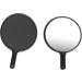 Round Salon Mirror with Non-Slip Handle | Professional Hairdresser Tool | International Shipping - Buy Online on GoSupps.com