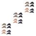 GLEAVI 12 Pairs Foot Insoles Cushioned Insoles Foot Inserts Kids Shoe Filler Foot Brace Pads Shoe Insoles Sponge Toe Pads Heel Inserts Big Shoe Filler Toe Stuffer Forefoot Pad High Heel