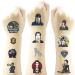128 Pcs Addams TV Show Temporary Tattoos - Cute Wednesday Cartoon Sticker Gift for Kids - Party Supplies & Home Activity Prizes - Buy Online on GoSupps.com