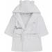 Babies Dressing Gown Robe | Plush Fleece Velvet | Soft & Cozy | 4-5 Years | White - Buy Online on GoSupps.com
