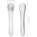 WLLHYF Mini Metal Makeup Spatula Skin Care Cosmetic Spoon Reusable Applicator Beauty Scoop for Facial Cosmetic for Face Mask Cream Lotions Moisturizers 1 Gold+1 Silver+1 Rose gold - Buy Online on GoSupps.com