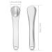 Mini Metal Makeup Spatula Set - Reusable Applicator for Facial Cosmetics - 3 Pack (Gold, Silver, Rose Gold) - Buy Online on GoSupps.com
