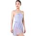 Dons Girl Lavender Ballet Dance Leotard for Women - Adjustable Shoulder Straps, Small - Buy Online on GoSupps.com