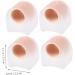 Lurrose 2 Pairs Silicone Gel Toe Spacers & Bunion Protector Sleeves - Multipurpose Fiber Tool for Men, Small Toes Separators - 2.7x2.2cm - Buy Online on GoSupps.com