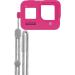GoPro HERO8 Black Electric Pink Case + Lanyard - Official Accessory for Ultimate Protection - Buy Online on GoSupps.com