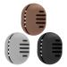 Fauxomor make-up sponge holder-3 pieces breathable silicone Beauty flender travel bag for all sizes of make-up sponge sustainable portable cosmetics tool gray+black+coffee 1 piece (3-pack) C-gray+black+coffee