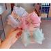 FEIFEI'S BOW 5 Princess Chiffon Heart Bow Hair Clip - Green | Girls Baby Kids Infants Toddlers Hair Accessories - Buy Online on GoSupps.com