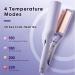 Double Barrel Curling Iron Wand - Fast Heating 32mm Hair Curler for Wavy Hair | Dual Voltage | Perfect for Medium & Long Hair - Purple - Buy Online on GoSupps.com