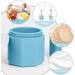 Heocniot 4PC Travel Toiletries Container TSA Certified Travel Silicone Cream Jar with Clear Pouch Lid Leak Proof Travel Accessory for Cosmetics Face Care Body Hand Creams. - Buy Online on GoSupps.com