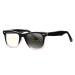 EFLAL Multifocal Varifocal Women Rivet Classic Retro Acetate 3 in One UV400 Transition Photochromic Reading Glass 75 distance 350 reading Black Pink