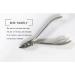 Premium Stainless Steel Cuticle Cutter for Trimming Dead Skin on Nails - Nail Art Tool for Men and Women in Silver - Buy Online on GoSupps.com