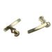 SBTRKT 100 Pairs Eyeglass Nose Pad Arm Eyeglass Hinge Repair Accessories Eyeglass Chain with Metal Sliver Texture.