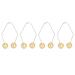 Facial Dimple Maker - 2 Pairs Trainer Balls for Cheeks | Create Dimples & Enhance Your Smile (Champagne Gold - Buy Online on GoSupps.com