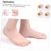 Hemoton Toe Splitter and Protector Set - 4 Pairs | Reusable Toe Spacers for Men | Breathable Fiber Toe Separators and Covers - Buy Online on GoSupps.com