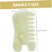 Frcolor Jade Comb Set - 2 St. Gua Sha Scalp Massagers & Hair Brushes for Face & Body | Enhance Your Beauty Routine - Buy Online on GoSupps.com