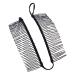 Black Large Banana Hair Clips Set - 40 Combs for Natural Curly Thick Hair, Stretch & Adjust, Comfy, Damage-Free, All-Day Hold - Ponytail Style - Buy Online on GoSupps.com