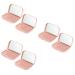 FOMIYES 6 Pcs Eyelash Storage Box Eyelash Carrying Case Eyelash Holder Organizer False Eyelash Holder Case Plastic False Eyelashes Tray Simple Magnetic Field Weakening Travel Packing Box