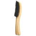 Beard brush for men stubble brush normal beard razor razor badger roofs beard growth brush Bart comb from wooden hairdresser mustache ridge men's ridge ordinary shaving man wood