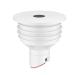 Upgraded Drainages Solution Washing Machines Seal Rubber Drainages Seal Rings for Blocking Odors & Obstructions Drain Cover White 70 to 75mm