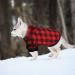 Blaoicni Plaid Dog Hoodie Sweater for Medium Dogs - Warm & Soft Coat for Cat Puppy - XL - Buy Online on GoSupps.com