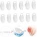 6 Pairs Silicone Gel Toe Sleeves for Toe Separators and Bunion Correctors - White - Buy Online on GoSupps.com