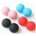 Gleavi 2-St Peanut Yoga Massage Ball - Silicone Muscle Roller for Relaxation & Mobility | Fitness & Wellness - Buy Online on GoSupps.com