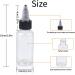 Buy ISUSSPack of 40 Transparent 30ml Refillable Squeeze Bottles - Empty Plastic Bottles with Black Screw Caps for Travel & DIY - International Shipping Available - Buy Online on GoSupps.com