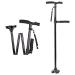 Walking Sticks Foldable for Men & Women Height Adjustable Free Standing Cane with LED Guide Light Heavy Duty Cane for Seniors & Adults Surprise Gift