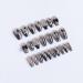 24Pcs/Set Press On Nails Black Star Diamond Chain Broken Diamond Butterfly Length False Nails Acrylic Fake Nails Full Cover Nails Tips Artificial Finger Manicure Press on nails for Women and Girls - Buy Online on GoSupps.com